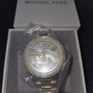 Michael Kors Women's Gold and Silver Watch